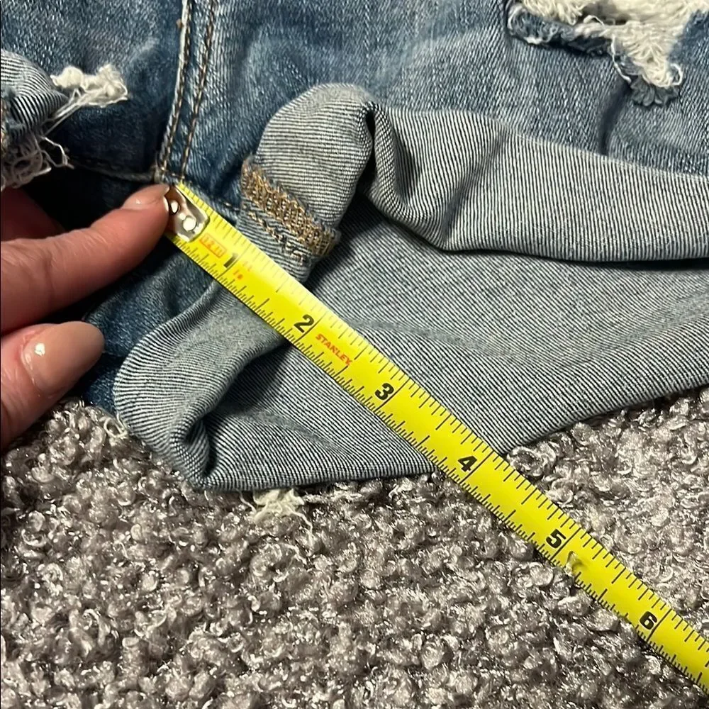 Denim Distressed Women Shorts
